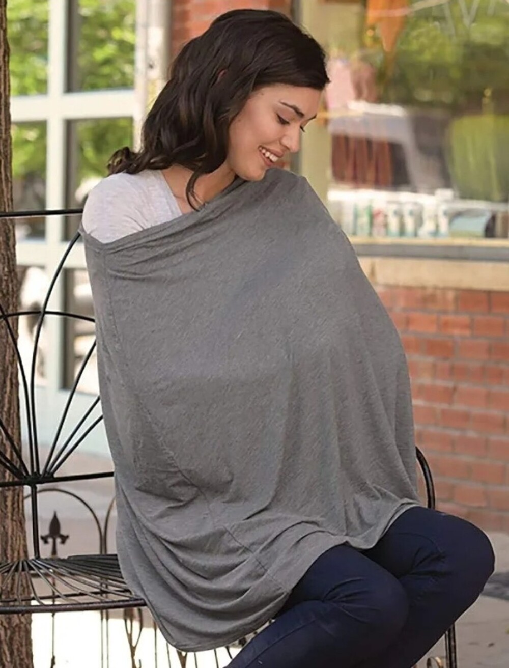 Go By Goldbug Gray Multipurpose Nursing Cover